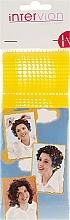 Fragrances, Perfumes, Cosmetics Plasting Hair Curlers with Pin, 4 pcs - Inter-Vion