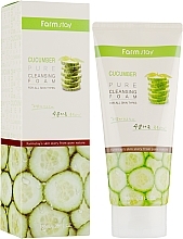 Fragrances, Perfumes, Cosmetics Cleansing Cucumber Foam - FarmStay Pure Cleansing Foam Cucumber