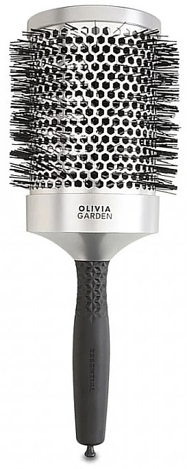 Blowout Brush, 85 mm - Olivia Garden Essential Blowout Classic Silver — photo N1