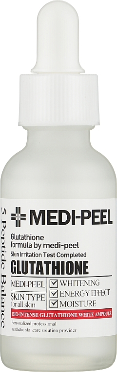 Whitening Gluthione Ampoule Serum - Medi Peel Bio-Intense Gluthione 600 White Ampoule — photo N1