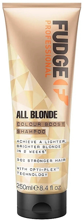 Shampoo for Blonde Hair - Fudge Professional All Blonde Colour Boost Shampoo — photo N1