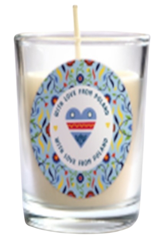 Heart Scented Candle in Glass - Flagolia — photo N1