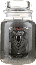 Fragrances, Perfumes, Cosmetics Scented Candle in Jar - Country Candle Grey