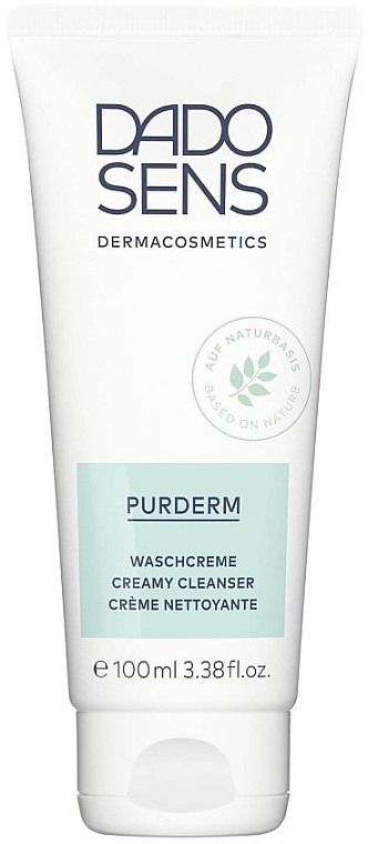 Cleansing Cream for Problem-Prone Skin - Dado Sens Purderm Creamy Cleanser — photo N1