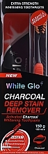 Fragrances, Perfumes, Cosmetics Set with Orange Toothpaste - White Glo Charcoal Deep Stain Remover Toothpaste (toothpaste/150ml + toothbrush)
