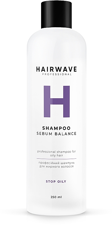 Greasy Hair Shampoo 'Sebum Balance' - HAIRWAVE Shampoo Sebum Balance — photo N3