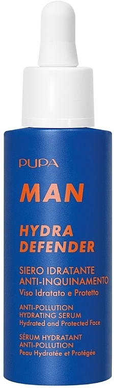 Face Serum - Pupa Man Hydra Defender Anti-Pollution Moisturizing Serum — photo N1