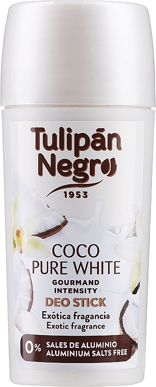 White Coconut Deodorant Stick - Tulipan Negro Deo Stick — photo N3