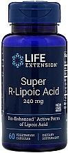 Fragrances, Perfumes, Cosmetics Dietary Supplement "Super R-Lipoic Acid" - Life Extension Super R-Lipoic Acid