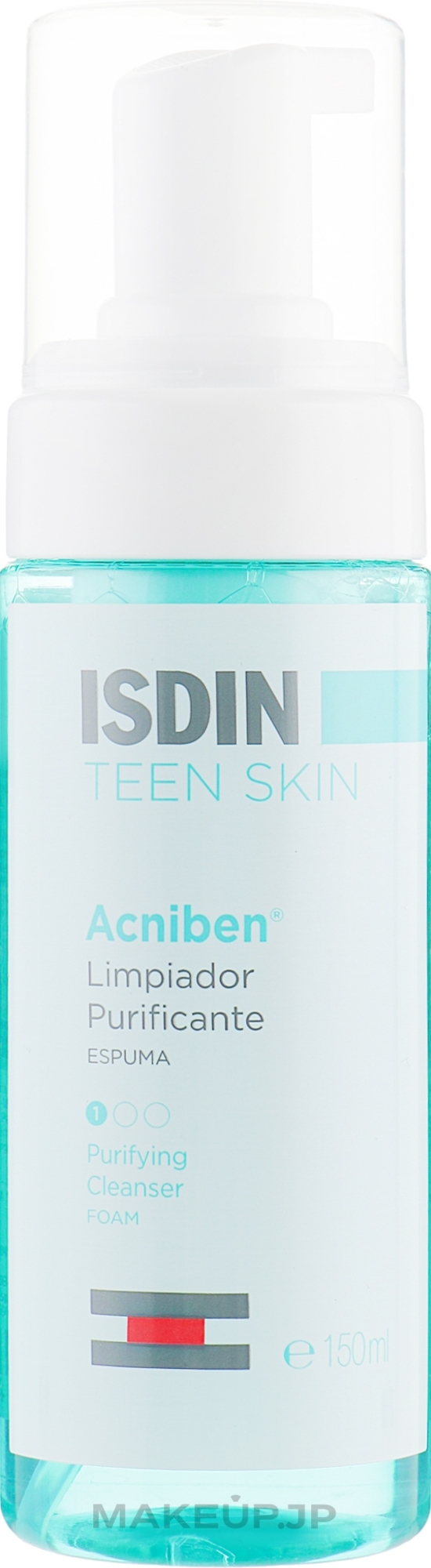 Face Cleansing Gel Foam - Isdin Teen Skin Acniben Limpiador Purificante — photo 150 ml