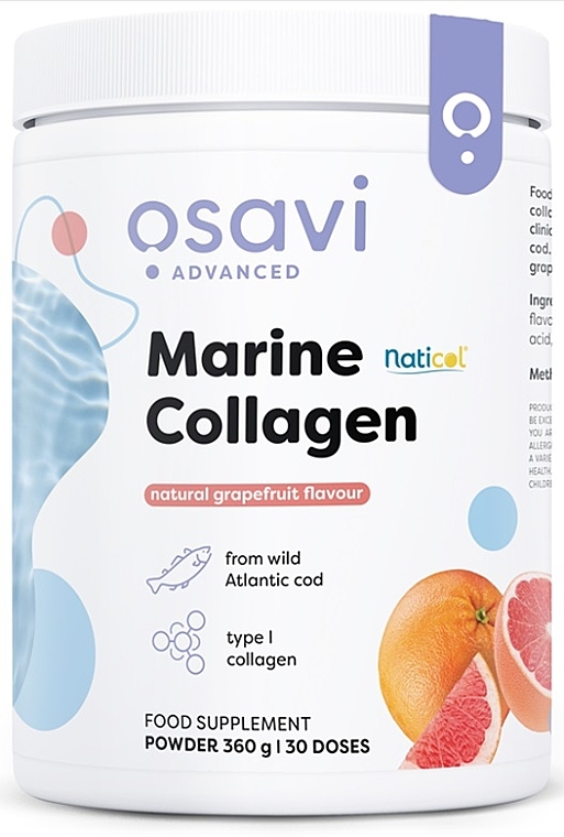 Marine Collagen - Grapefruit Flavour - Osavi Marine Collagen Wild Cod Grapefruit — photo N1