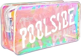 Holographic Transparent Cosmetic Bag - Clear Cosmetic Bag — photo N1