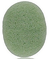 Fragrances, Perfumes, Cosmetics Face Wash Sponge, oval "Aloe" - Bebevisa Konjac Sponge