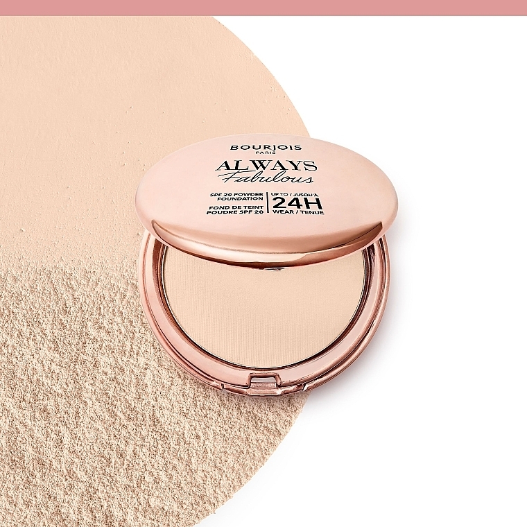 Powder Foundation - Bourjois Paris Always Fabulous SPF 20 Powder Foundation — photo N3