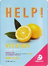 Vitamin Face Mask - Bergamo HELP! Mask — photo N1