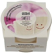 Fragrances, Perfumes, Cosmetics Scented Candle - House of Glam Sweet Nothings Candle (mini size)