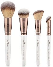 Fragrances, Perfumes, Cosmetics Makeup Brush Set, 4 pcs - Luvia Flawless Face Set