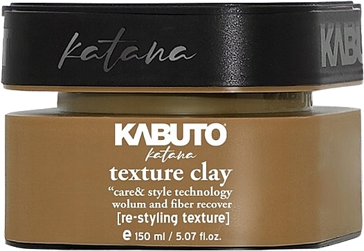 Hair Styling Clay - Kabuto Katana Texture Clay — photo N1
