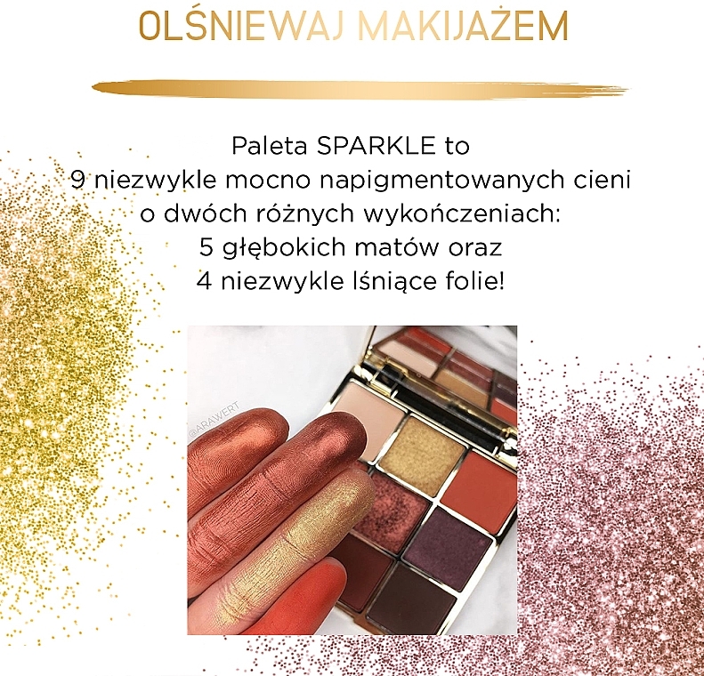 Eyeshadow Palette - Eveline Cosmetics Sparkle — photo N3
