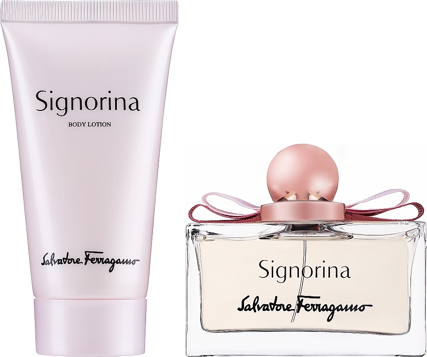 Salvatore Ferragamo Signorina - Set (edp/30ml+b/lot/50ml) — photo N2