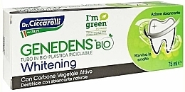 Whitening Toothpaste - Dr. Ciccarelli Genedens Bio Whitening Toothpaste with Natural Carbon — photo N2