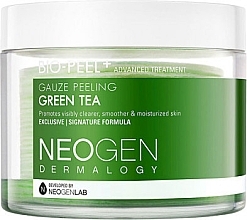 Green Tea Peeling Pads - Neogen Dermalogy Bio Peel Gauze Peeling Green Tea — photo N1