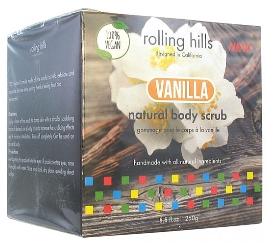 Vanilla Body Scrub - Rolling Hills Gommage Corps Naturel — photo N1