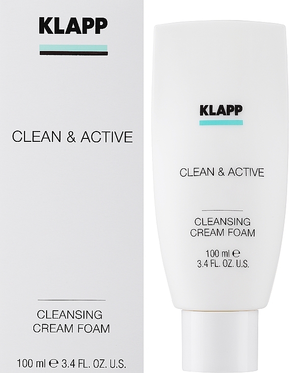 Basic Cleansing Cream Foam - Klapp Clean & Active Cleansing Cream Foam — photo N3