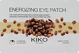 Energizing Hydrogel Eye Patches - Kiko Milano Energizing Eye Patch — photo N1