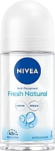 Fragrances, Perfumes, Cosmetics Roll-on Deodorant Antiperspirant "Fresh Natural" - NIVEA fresh natural deodorant Roll-On