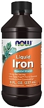 Iron Liquid Food Supplement - Now Foods Liquid Iron — photo N1