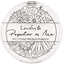 Fragrances, Perfumes, Cosmetics Mattifying Pressed Powder - Lovely Popular As Memattifying Pressed Powder