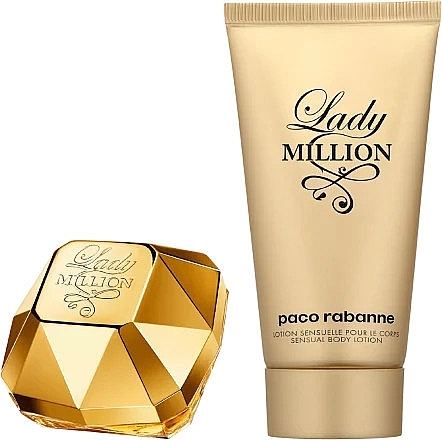 Paco Rabanne Lady Million - Set (edp/30/ml + b/lot/75/ml) — photo N3