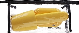 Fragrances, Perfumes, Cosmetics Tiolet Kit 413372, yellow, black case - Top Choice Set (accessory/4pcs)