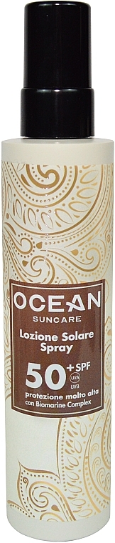 Sunscreen Lotion Spray SPF50 - Emocean Ocean Suncare Lozione Solare Spray SPF50 — photo N1