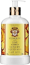 Natural Liquid Soap "Kumquat & Lime" - Saponificio Artigianale Fiorentino Kumquat and Lime Luxury Liquid Soap — photo N3