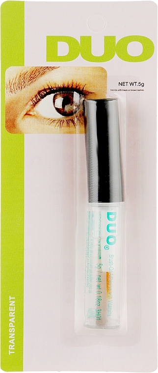 Lash Adhesive, R 45153 - Omkara Duo Brush-On Adhesive With Vitamins — photo N1