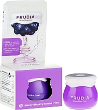 Fragrances, Perfumes, Cosmetics Blueberry Intense Moisturizing Face Cream - Frudia Blueberry Hydrating Intensive Cream (mini size)