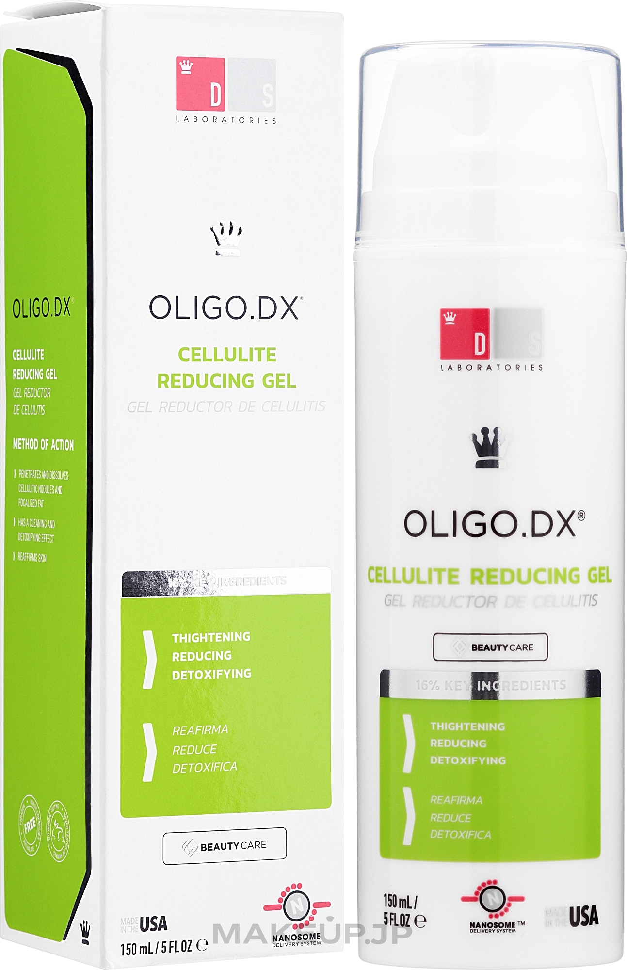 Anti-Cellulite Body Gel - DS Laboratories Oligo.DX Anti-Cellulite Gel — photo 150 ml