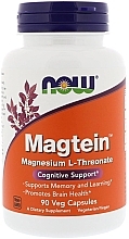 Magnesium I-Threonate, capsules - Now Foods Magtein Magnesium I-Threonate Veg Capsules — photo N1