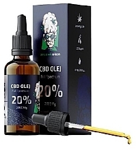 Fragrances, Perfumes, Cosmetics Full Spectrum Hemp Oil 20% - Zelena Baba CBD 20% Full Spectrum 2000Mg