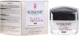 Fragrances, Perfumes, Cosmetics Night Cream for Normal and Combination Skin - Yoskine Classic Platin Peptide Face Cream 50+