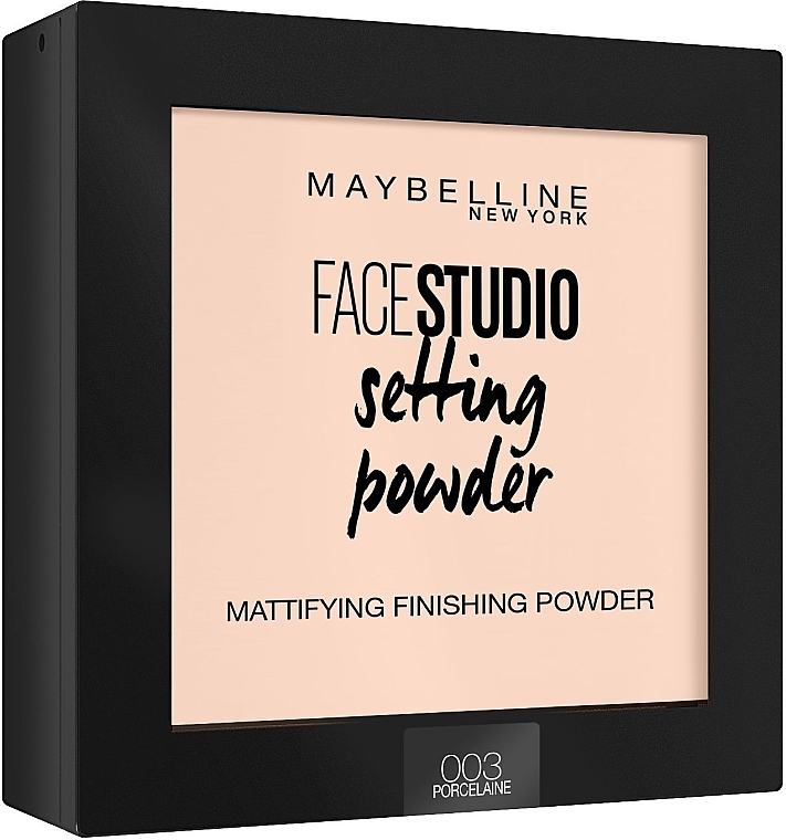 Matte Setting Face Powder - Maybelline Facestudio Setting Powder — photo N2