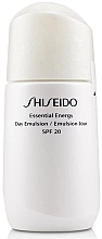 Fragrances, Perfumes, Cosmetics Moisturizing Emulsion - Shiseido Essential Energy Day Emulsion SPF 20