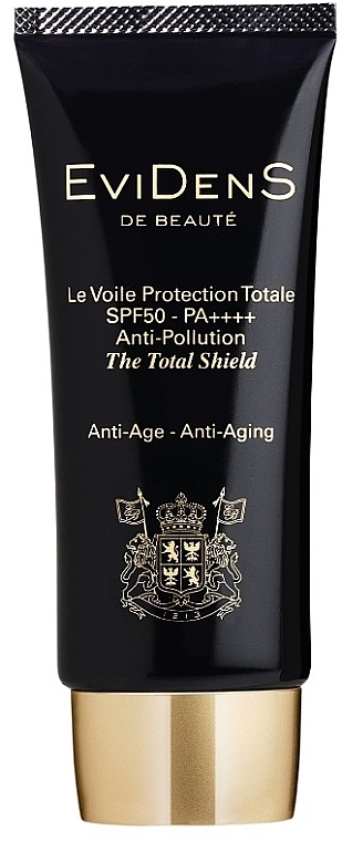 Face Sunscreen SPF 50++++ - EviDenS De Beaute Total Shield SPF50 PA++++ — photo N1