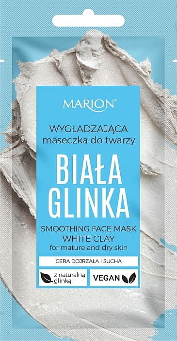 Smoothing Face Mask 'White Clay' - Marion Smoothing Face Mask White Clay — photo N1