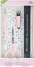 Fragrances, Perfumes, Cosmetics 4-Piece Manicure Tool Kit - Brushworks Nail Pamper Set