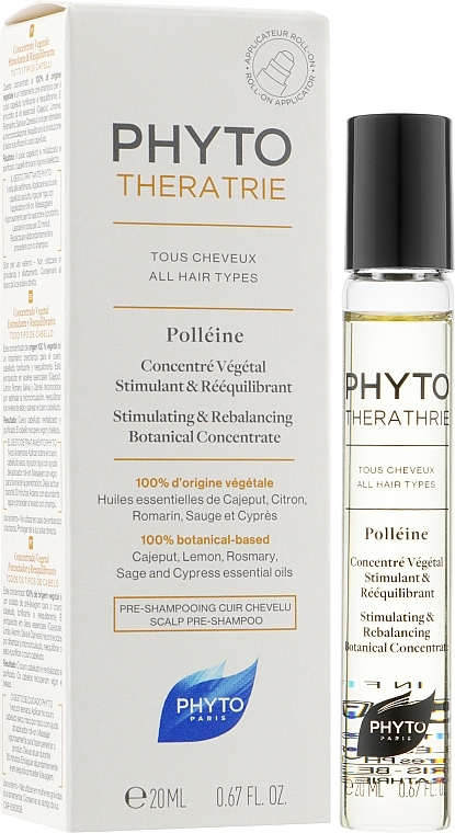 Stimulating & Rebalansing Botanical hair Concentrate - Phyto Theratrie Polleine Stimulating & Rebalansing Botanical Concentrate — photo N18