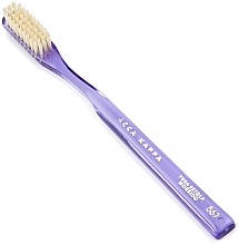 Fragrances, Perfumes, Cosmetics Toothbrush, purple - Acca Kappa Medium Pure Bristle Toothbrush Model 568