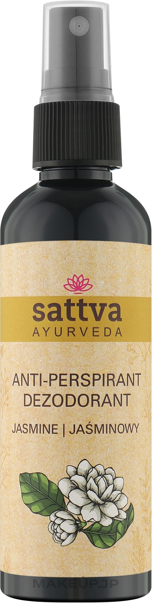 Natural Water-Based Deodorant - Sattva Jasmine Anti-Perspirant — photo 80 ml
